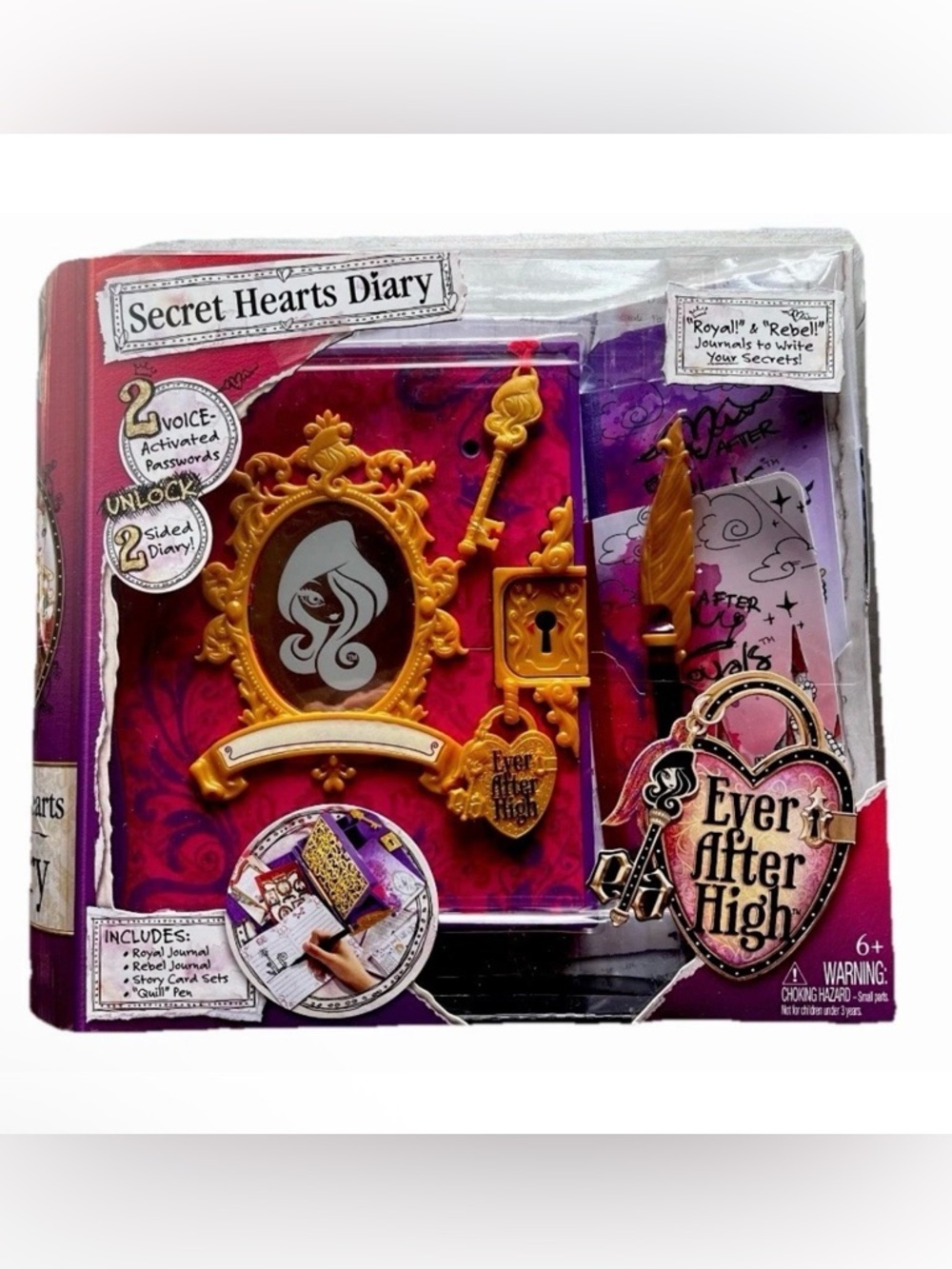 Ever After High Secret Hearts Password Journal Mattel NEW Sealed RARE